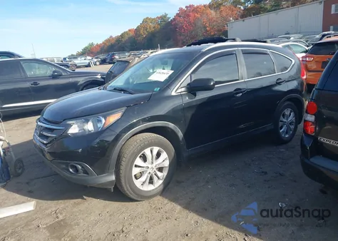 2014 Honda Cr-V Ex-L z USA, uszkodzony, nr VIN 2HKRM4H71EH607152
